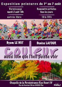 Couleur, aussi loin que l’œil puisse voir.