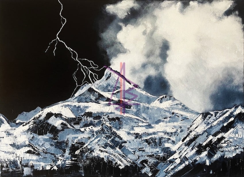Orage sur le Montaigu