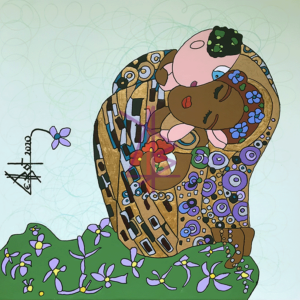 Le Cht’i Baiser de Klimt  – Vendu