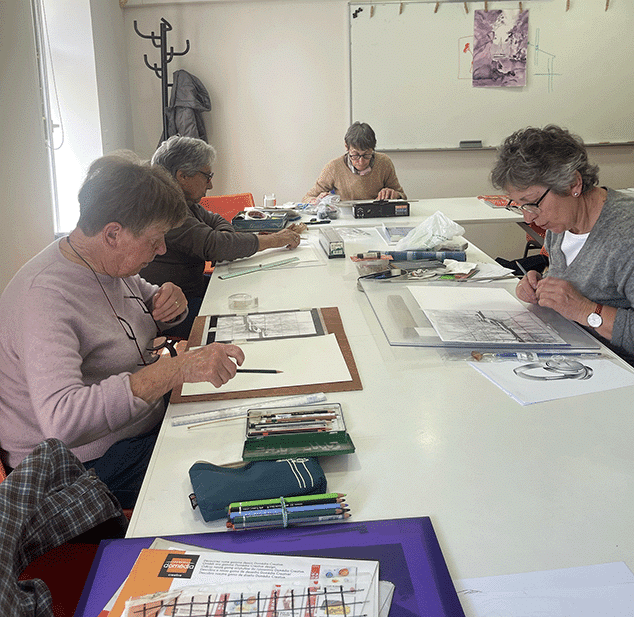 Atelier dessin adultes Bours